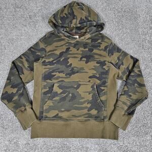 Todd Snyder x Champion Hoodie Men Medium Green Camo Made In USA Pullover